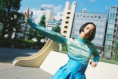 スタジオ撮影風景:ライティング調整